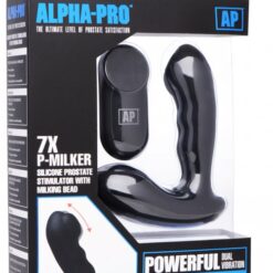 7x P-Milker Silicone Prostate Stimulator With Milking Bead