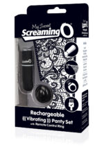 My Secret Charged Remote Control Panty Vibe - Black - Image 5