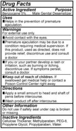 Body Action Prolong Delay Gel for Men - 2.3 Oz - Image 2