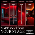 Bedroom Bliss Deluxe Dance Pole - Image 3