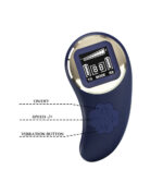 Mina Vibrating Remote Control Egg - Blue - Image 6