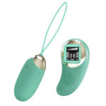 Mina Vibrating Remote Control Egg - Turquoise - Image 5