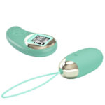 Mina Vibrating Remote Control Egg - Turquoise - Image 2