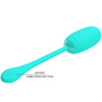 Kirk Rechargeable Vibrating Egg - Turquoise - Image 5