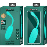 Kirk Rechargeable Vibrating Egg - Turquoise - Image 3
