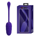 Marina Rechargeable Vibrating Egg - Purple - Image 2