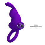 Pretty Love Vibrant Penis Ring I - Purple - Image 5