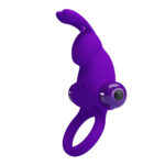 Pretty Love Vibrant Penis Ring I - Purple - Image 4