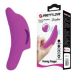 Delphini Dolphin Honey Finger Vibrator - Fuchsia