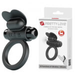 Vibrating Penis Ring Debonaire - Black - Image 2