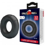 Arvell - Cockring Super Soft Silicone - Black