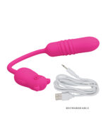 Pretty Love Nobikuma Thrusting Egg - Fuchsia - Image 3