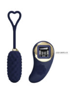 Vivian Remote Control Vibrating Egg - Blue - Image 4