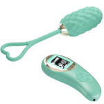 Vivian Remote Control Vibrating Egg - Turquoise - Image 5