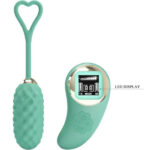 Vivian Remote Control Vibrating Egg - Turquoise - Image 3