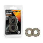 Stay Hard - Cock Ring and Ball Strap - Black - Image 3