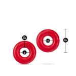Stay Hard - Donut Rings Oversized - Red - Image 4