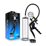 Performance - Vx8 Premium Penis Pump System With Silicone Cock Strap - Clear - Image 3