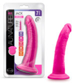Au Naturel - Bold - Jack - 7 Inch Dildo - Pink - Image 6