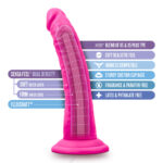 Au Naturel - Bold - Jack - 7 Inch Dildo - Pink - Image 3