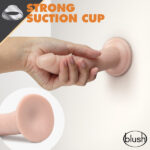 Dr. Skin Glide - 7.5 Inch Self Lubricating Dildo - Vanilla - Image 4