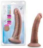 Au Naturel - Jack - 7 Inch Dildo - Mocha - Image 2