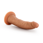 Dr. Skin Glide 7.5 Inch Self Lubricating Dildo - Mocha - - Image 6