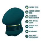 The Blush Collection Riana - Dark Teal - Image 4