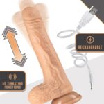 Dr. Skin Silicone - Dr. Grey - 7.0 Thrusting Dildo - Vanilla (7.5 While Thrusting) - Image 7