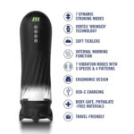 Quantumx Triple Action Automatic Stroker - Black - Image 5
