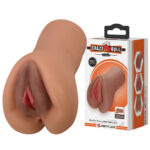 Eliana Vagina Shaped Masturbator - Brown - Image 2