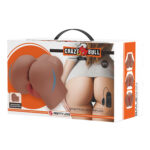 Hailey Realistic Vagina and Ass Vibrator - Tan - Image 2