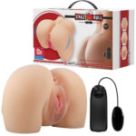 Mila Realistic Vagina and Ass Vibrator - Light - Image 3