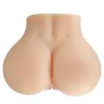 Mila Realistic Vagina and Ass Vibrator - Light - Image 5