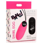 28x Swirl Silicone Egg - Pink - Image 3