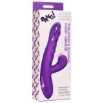 Thrusting and Sucking Rabbit Vibrator - Purple - Image 6