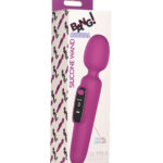Bang Digital Silicone Wand - Purple
