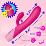 Clit Tapping Vibrating Rabbit - Pink - Image 3