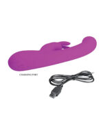 Lamar Led Digital Display Rabbit - Fuchsia - Image 3