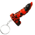 Fire Demon Keychain - Red-black - Image 2