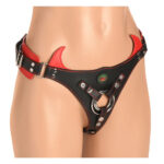 Horny Devil Strap-on Harness Red - Image 2