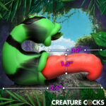 Tongue Lasher Silicone Vibrator - Green - Image 2