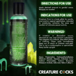 Creature Cum Green Water-Based Lubricant 4oz - Image 2