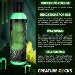 Creature Cum Green Water-Based Lubricant 8oz - Image 3