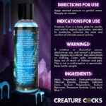 Creature Cum Blue Water-Based Lubricant 4oz - Image 4
