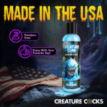 Creature Cum Blue Water-Based Lubricant 8oz - Image 2