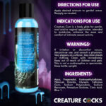 Creature Cum Blue Water-Based Lubricant 8oz - Image 4