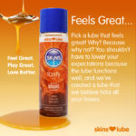 Skins Salted Caramel Water Based Lubricant 4.4oz - Image 2