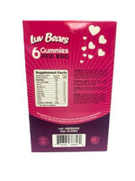 Luv Bear Gummy for Her Display of 20 Count - 3 Doses Per Pack - Image 3