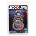 Jock Silicone Cock Ring Set in - Dark - Image 2